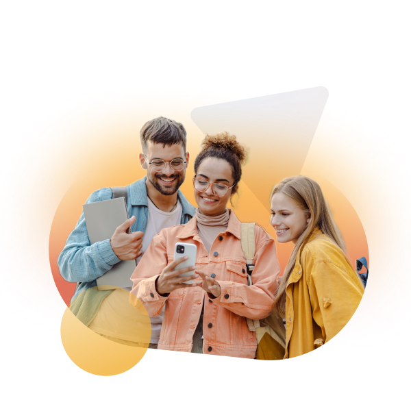 Immagine ragazzi che si fanno un selfie - offerta Family 5G Easy Pay - WINDTRE
